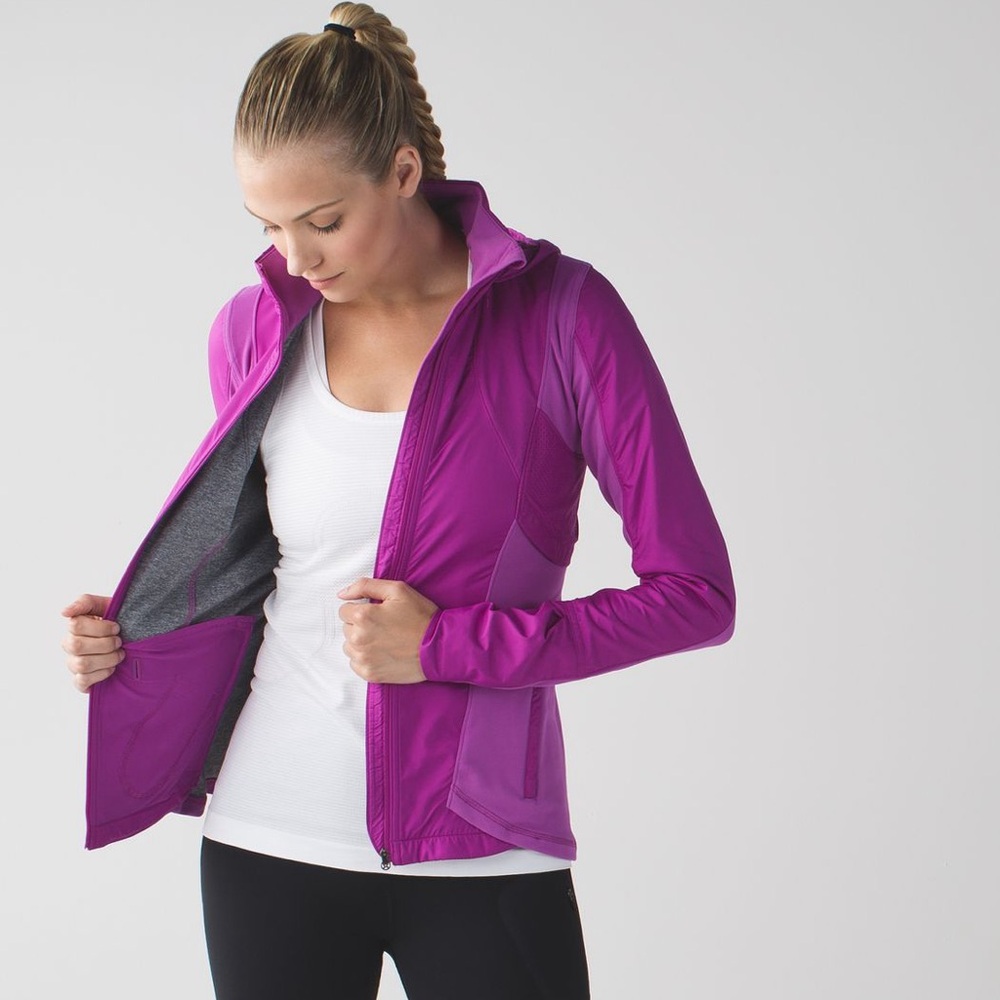 Lululemon | Kanto Catch Me Run Jacket purple-size 2